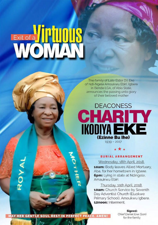 Charity Ikodiya Eke